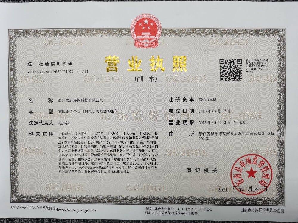 business license